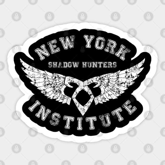 Shadowhunters - Property Of The New York Institute Sticker by Selfish.Co